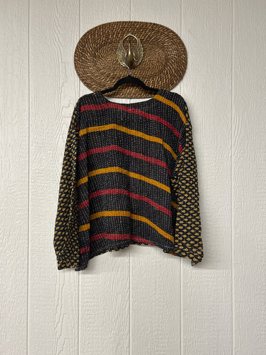 Pareo Kantha Wanderer Pocket Crop Top 0226 151