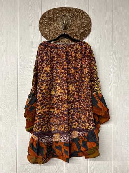 Pareo Kantha Wild Rose Skirt 0426 065