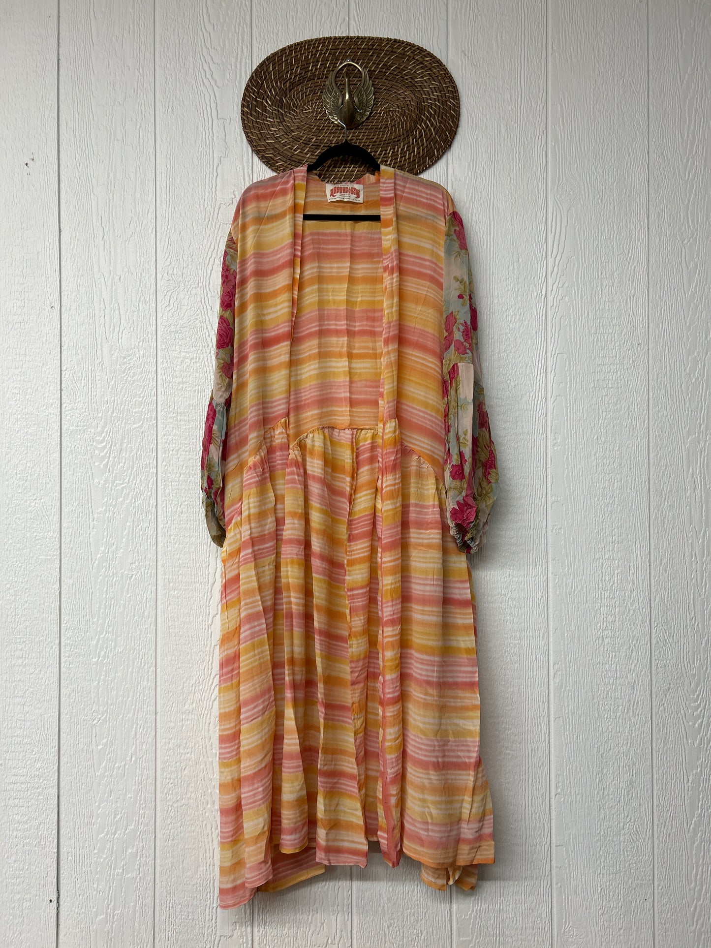 RETAIL Crepe Sari Evermore Kimono 0126 125