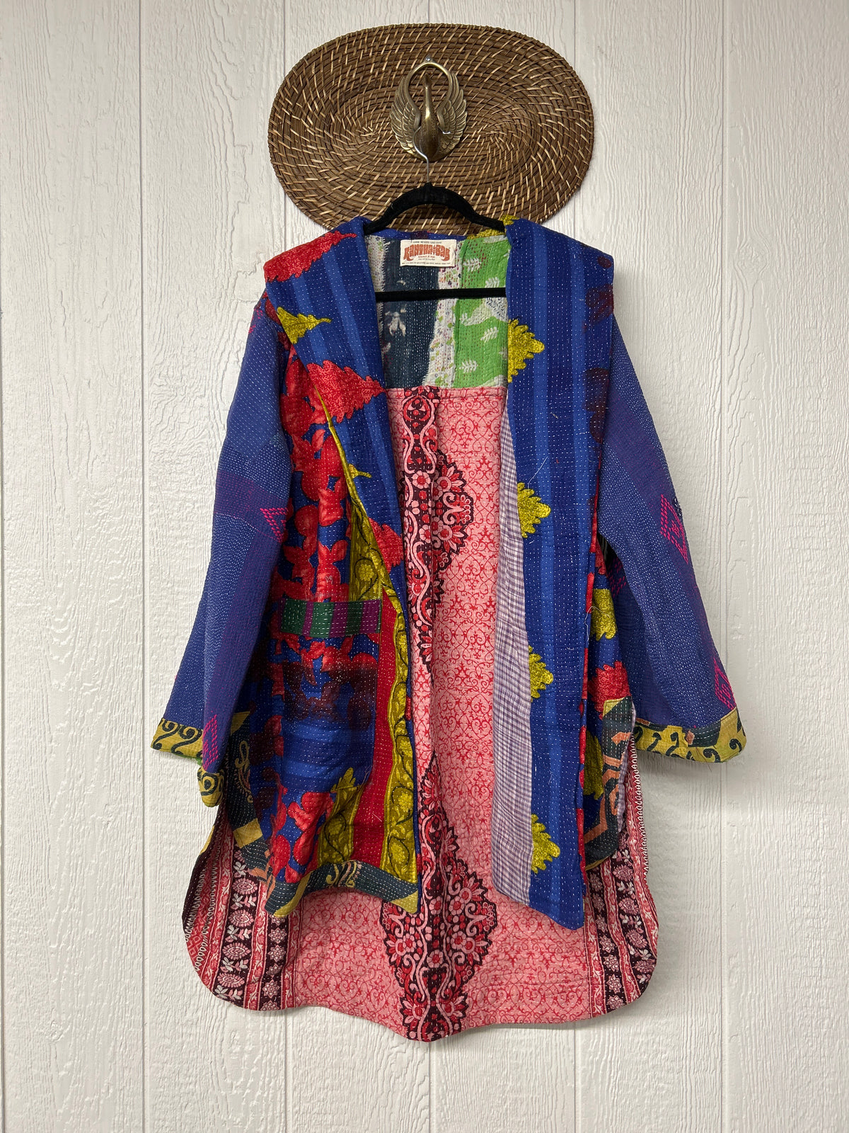Fine Kantha Drifter Coat 1026 210