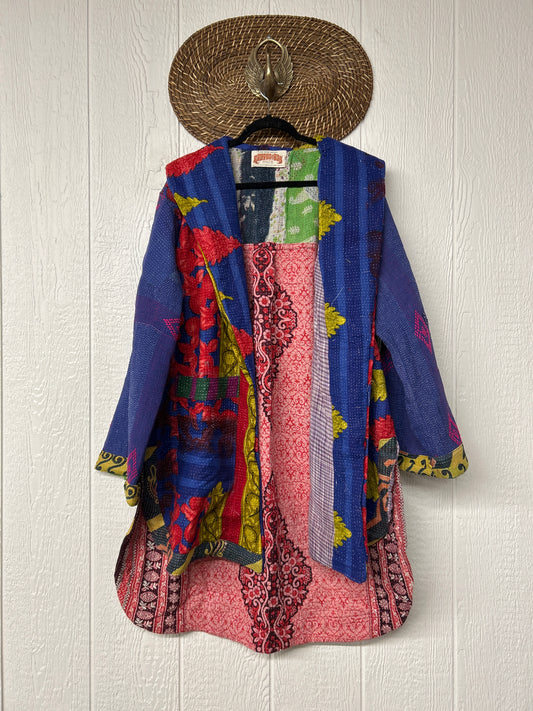 Fine Kantha Drifter Coat 1026 210