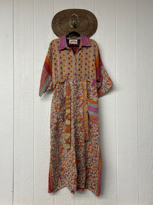 Pareo Kantha Gravity Duster Dress 0226 081