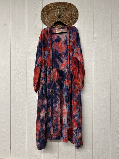 Crepe Sari Evermore Kimono 1026 089