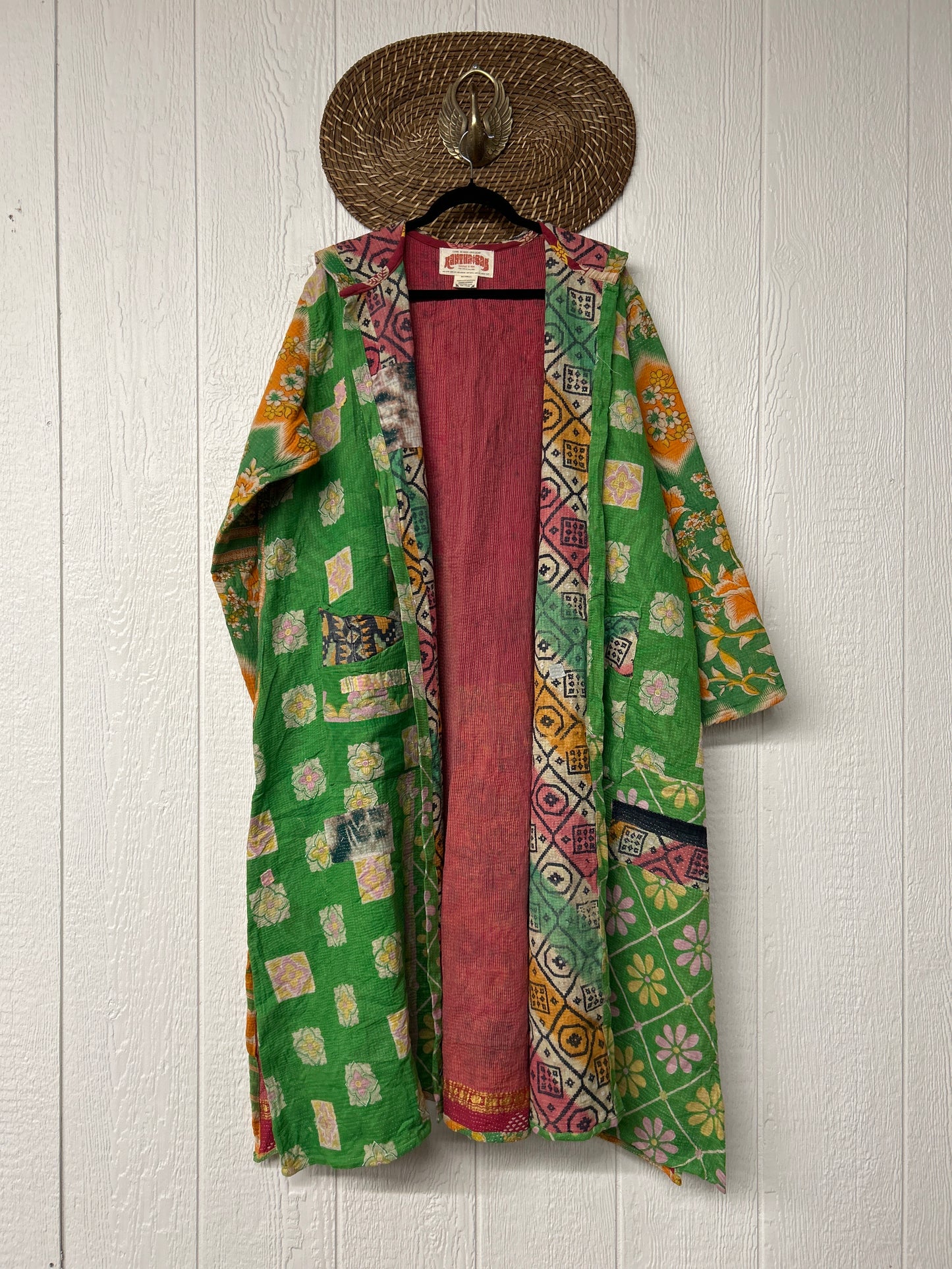 Fine Kantha Rising Sun Coat 1125 041