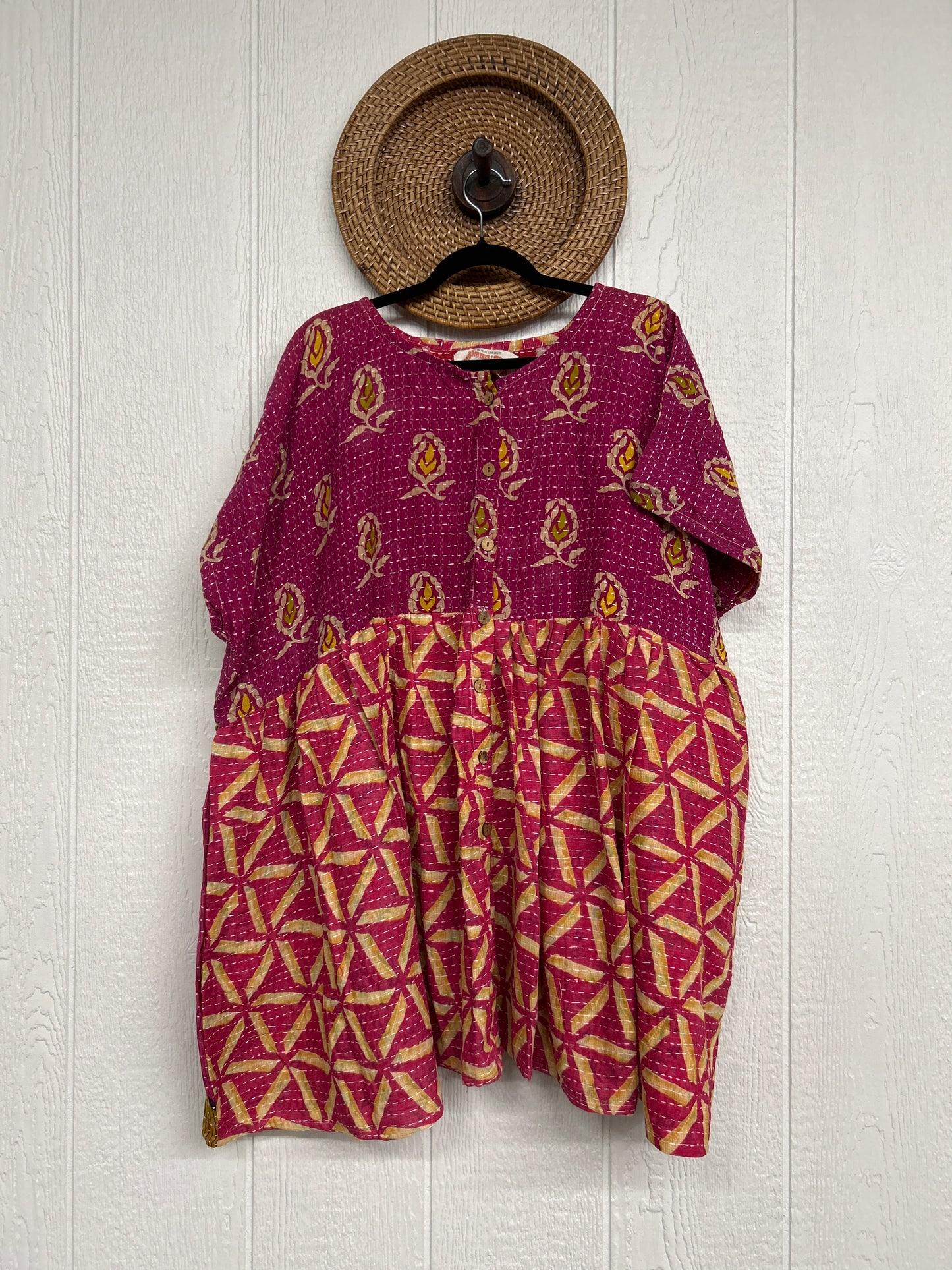 Pareo Kantha Daydreamer Button Down Mini 1225 196