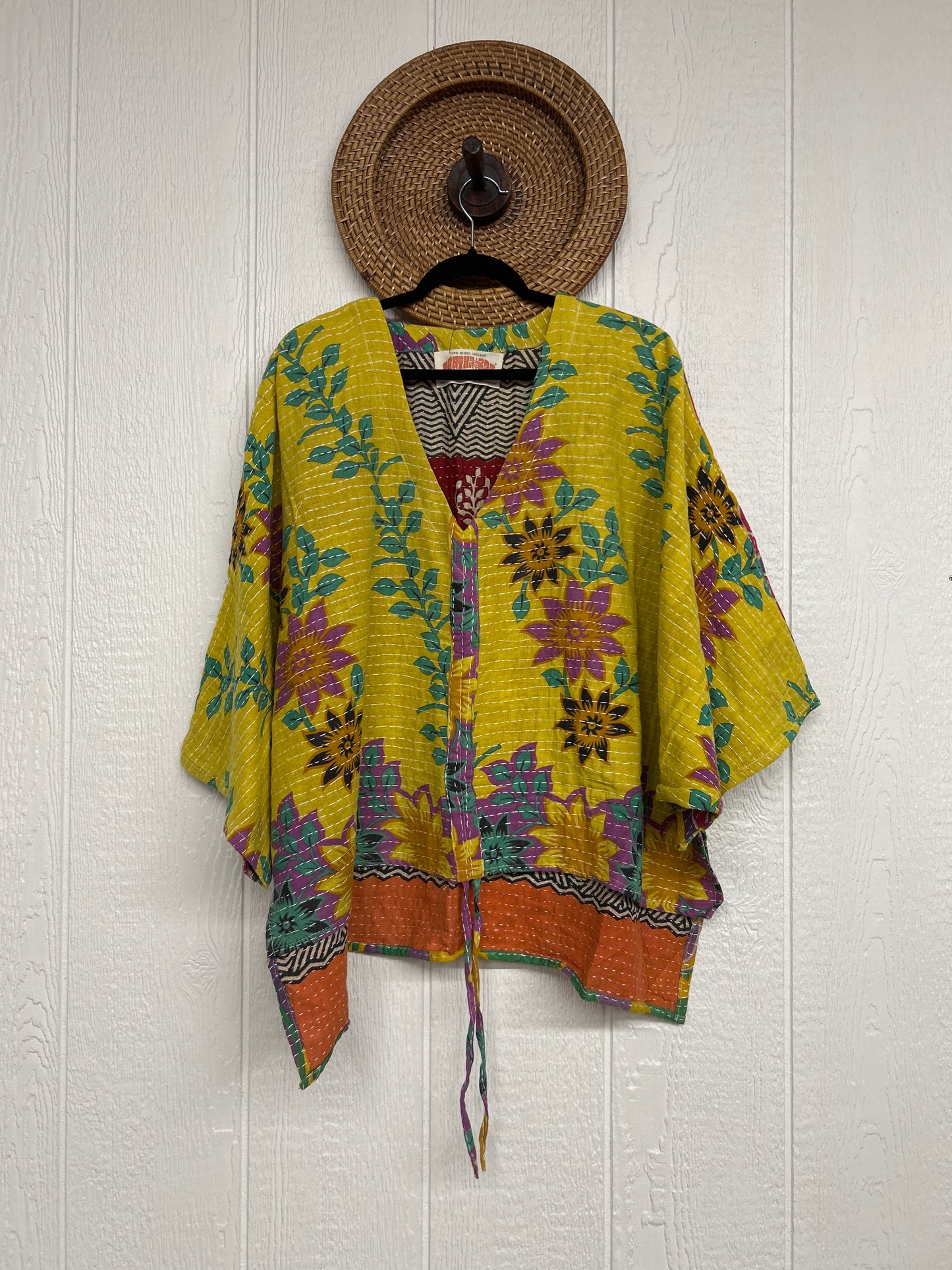 Pareo Kantha Hi-Lo Butterfly Top 0626 149