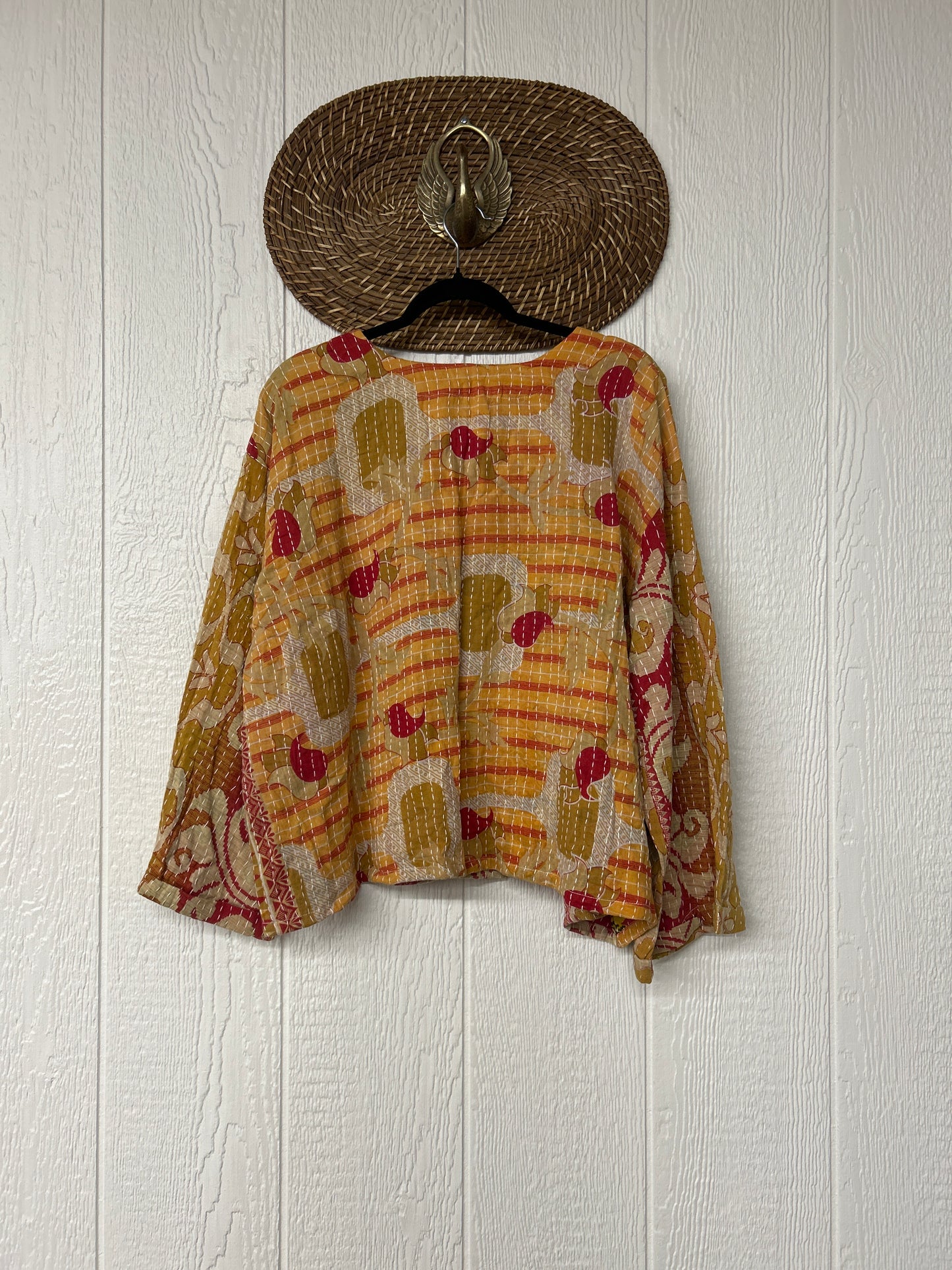 Pareo Kantha Wanderer Pocket Crop Top 0226 154