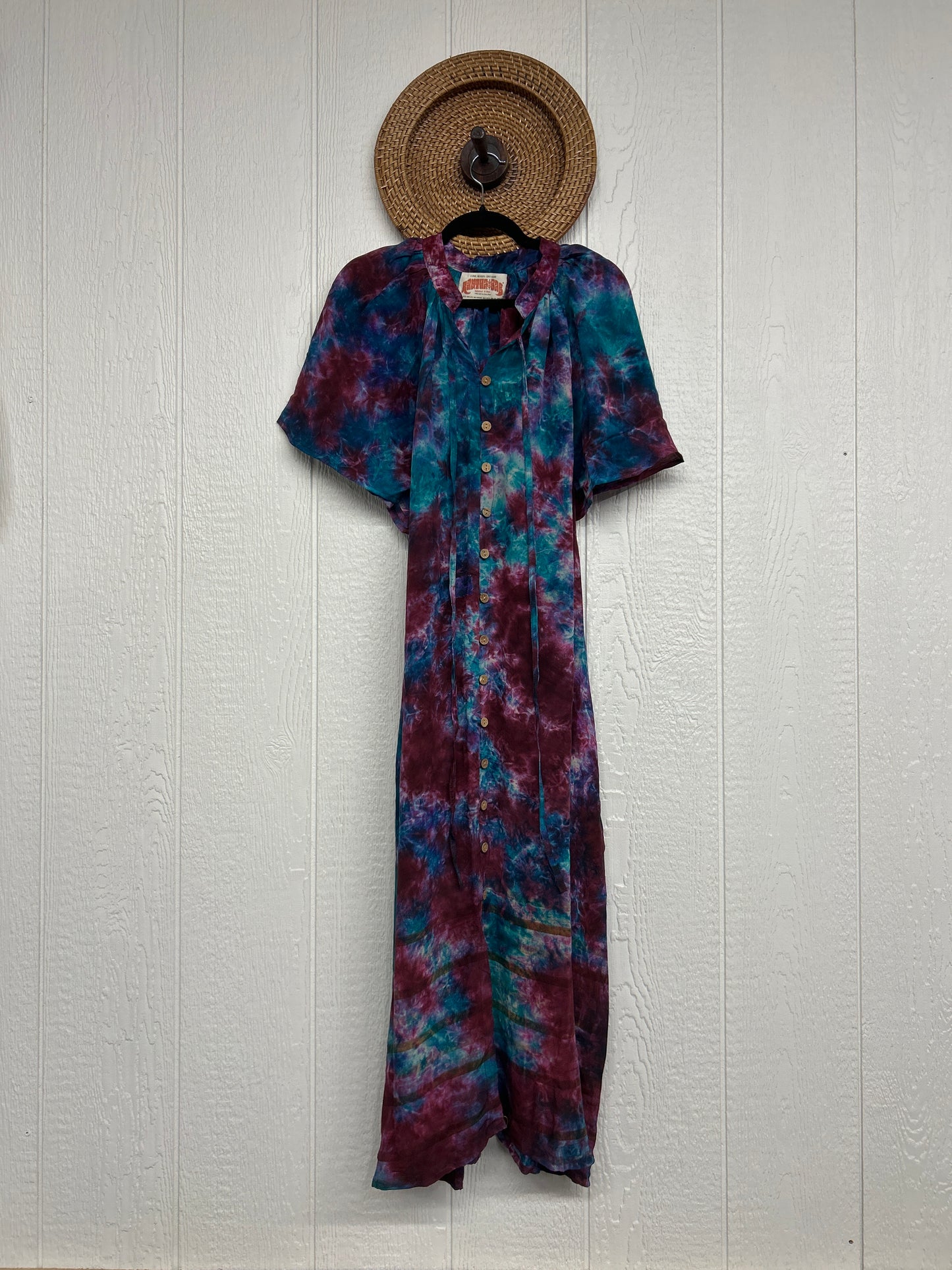 Crepe Sari Summer Woodstock Duster 0626 107