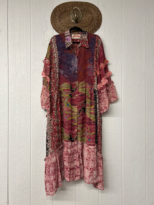 Crepe Sari Rhiannon Duster Dress 0226 102