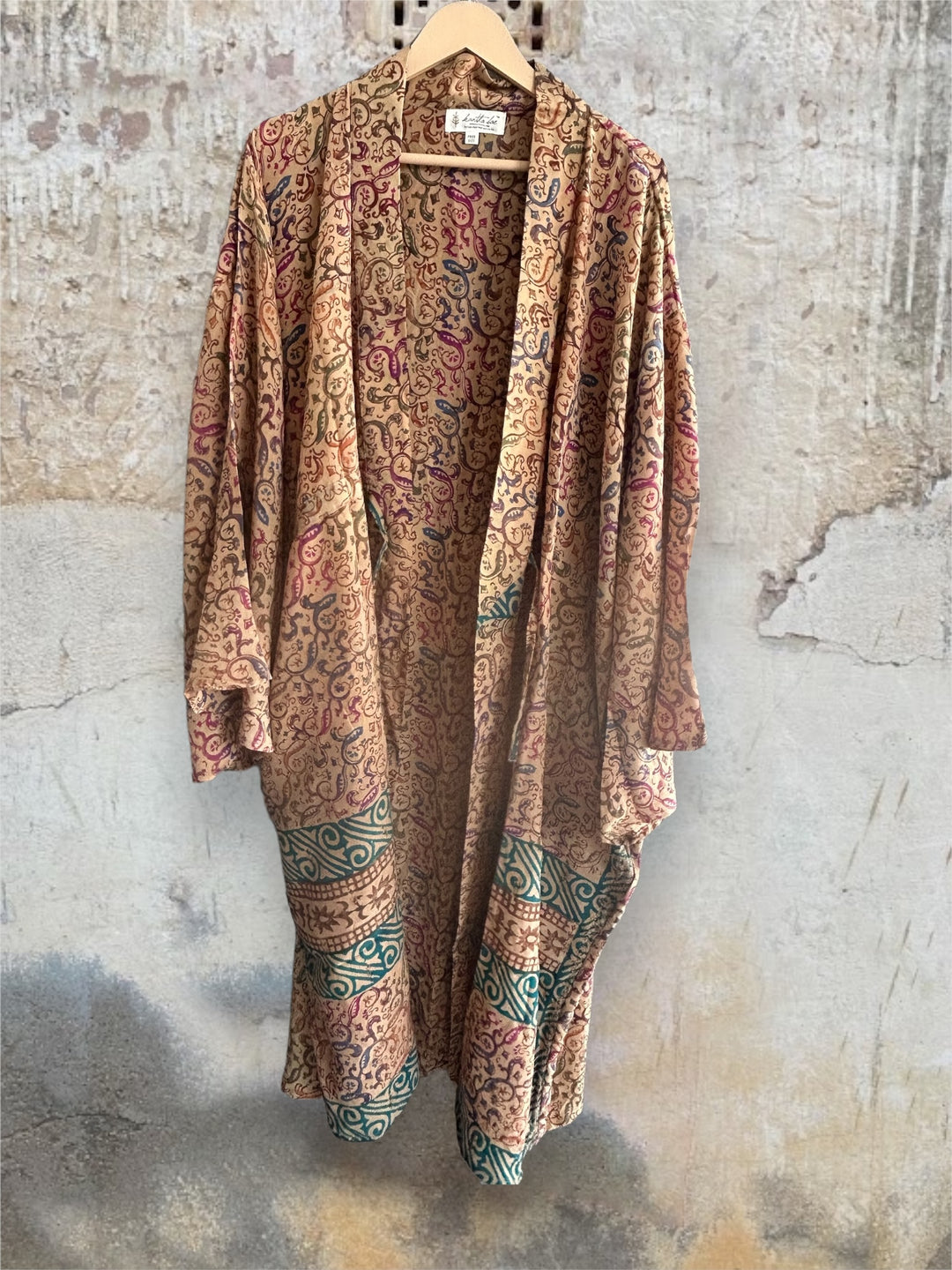 Silk Dreamweaver Kimono 0324 015 - Kantha Bae
