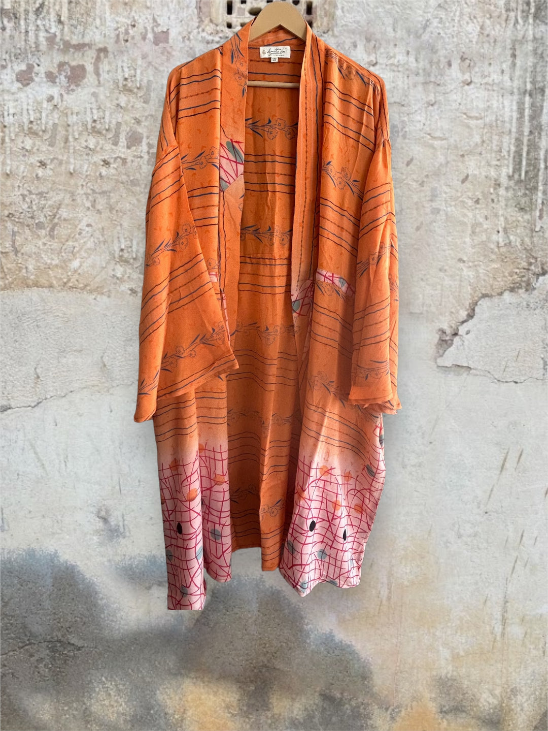 Silk Dreamweaver Kimono 0324 031 - Kantha Bae