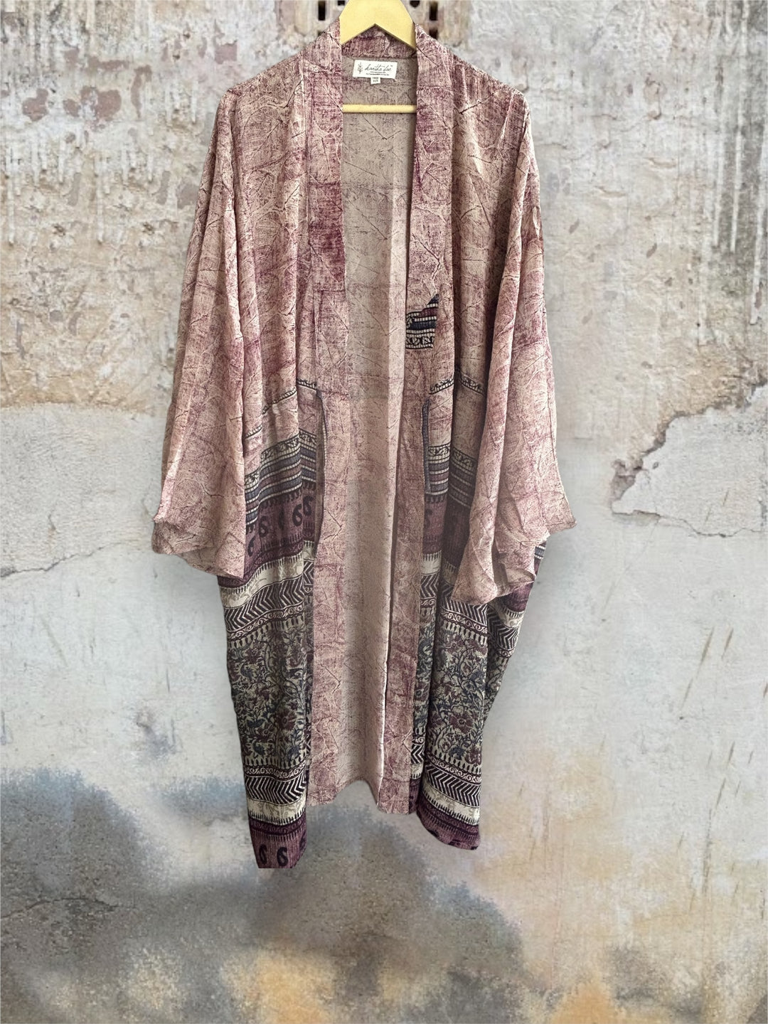 Silk Dreamweaver Kimono 0324 085 - Kantha Bae