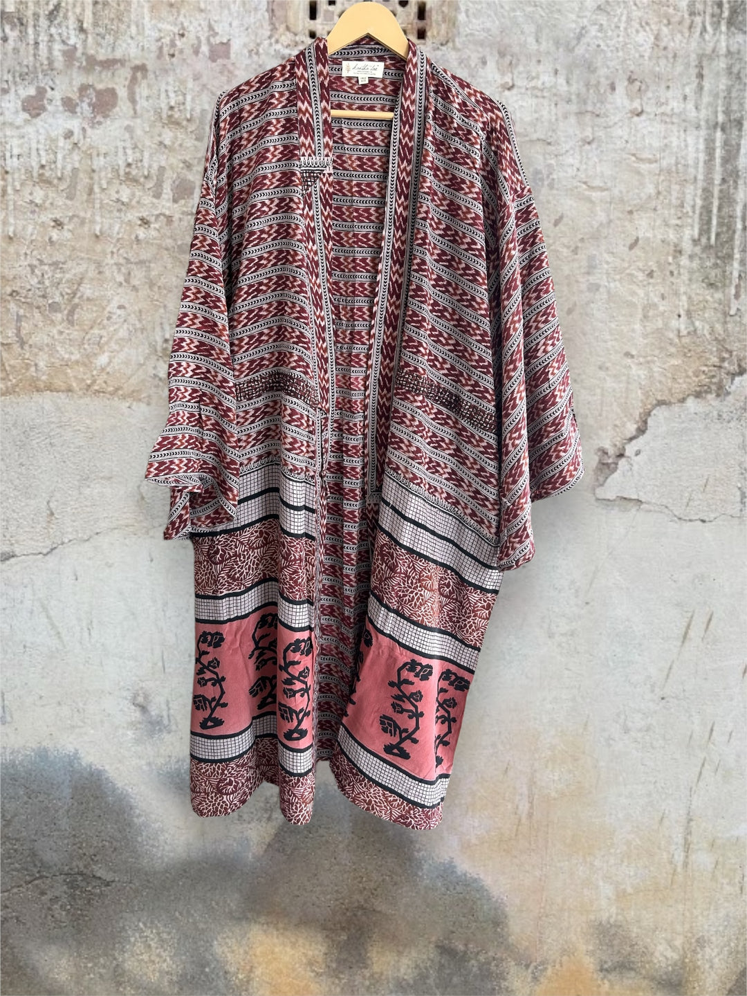 Silk Dreamweaver Kimono 0324 130 - Kantha Bae