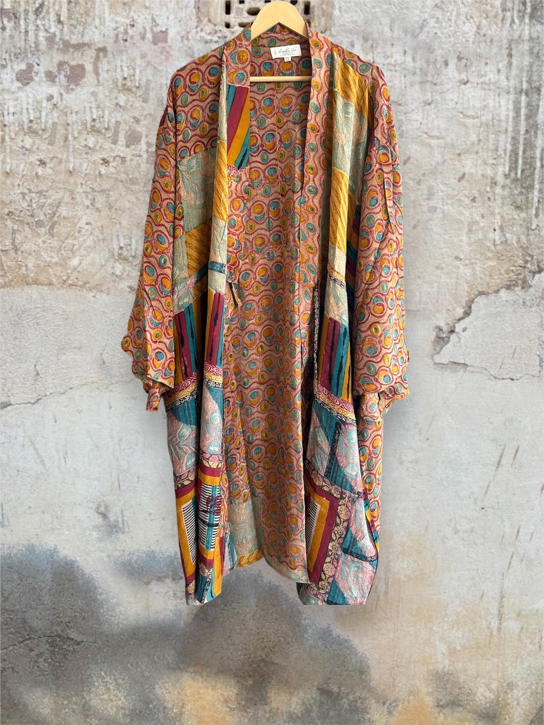Silk Dreamweaver Kimono 0324 133 - Kantha Bae