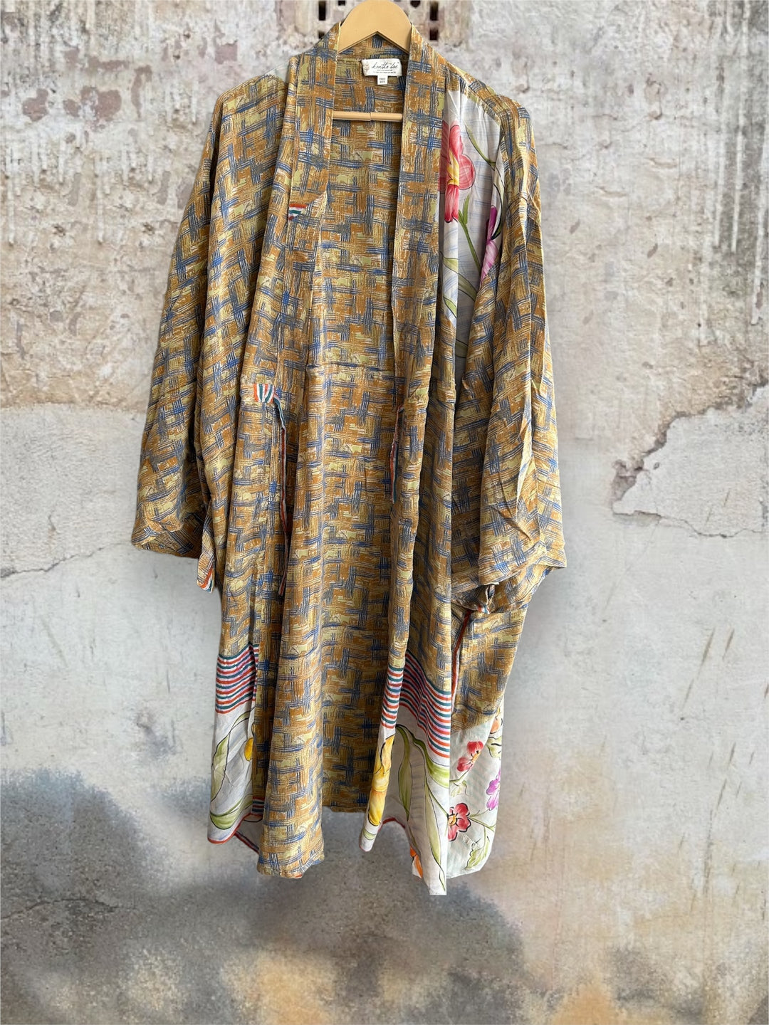Silk Dreamweaver Kimono 0324 150 - Kantha Bae