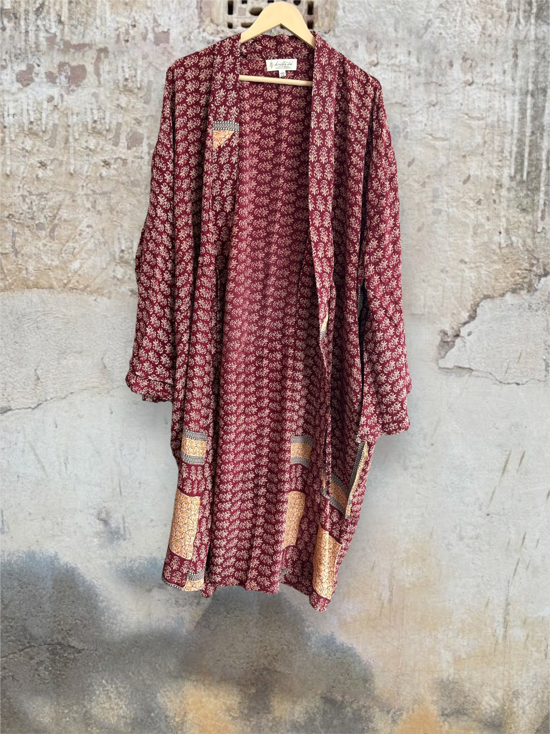 Silk Dreamweaver Kimono 0324 151 - Kantha Bae