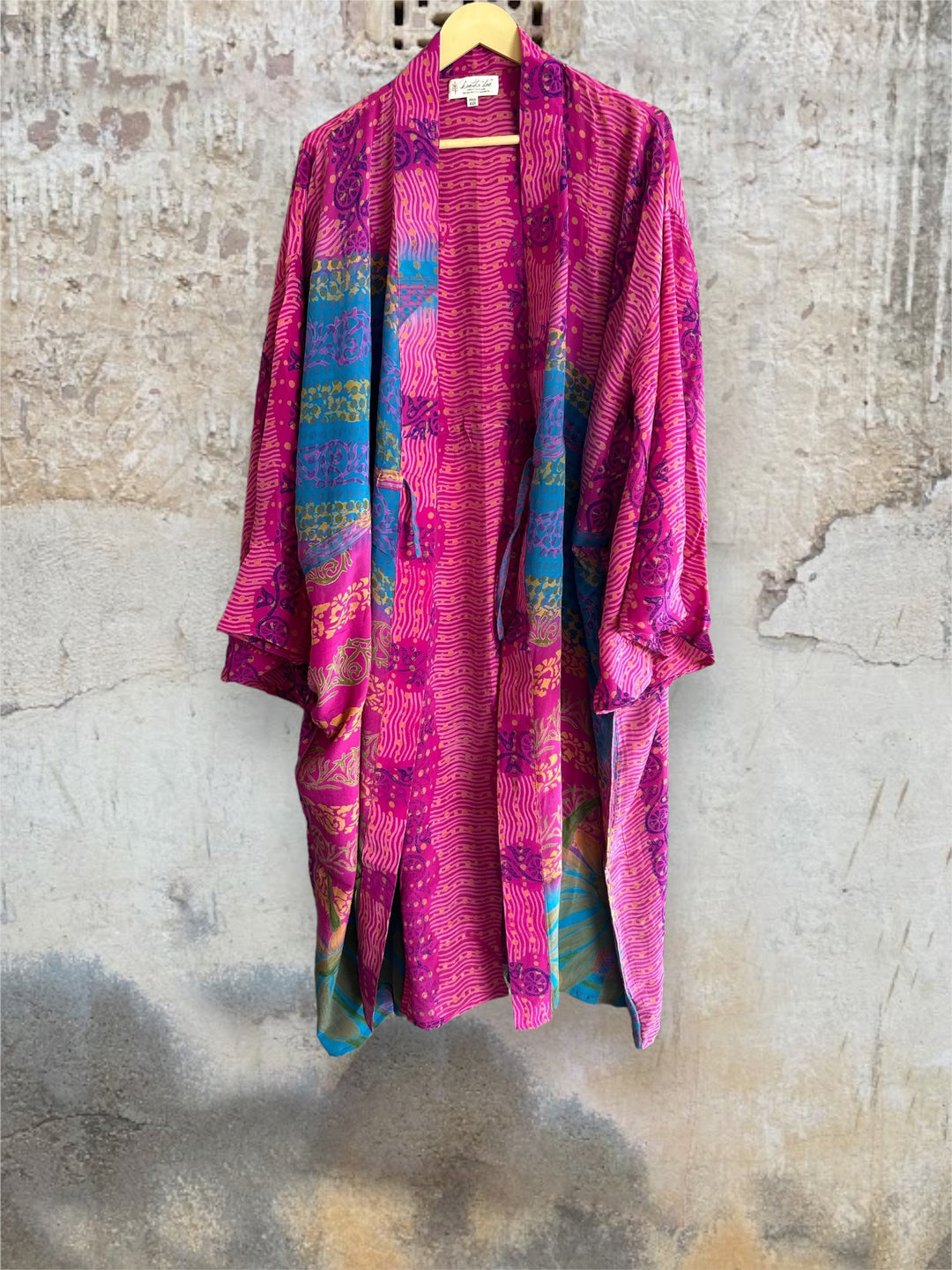 Silk Dreamweaver Kimono 0324 153 - Kantha Bae