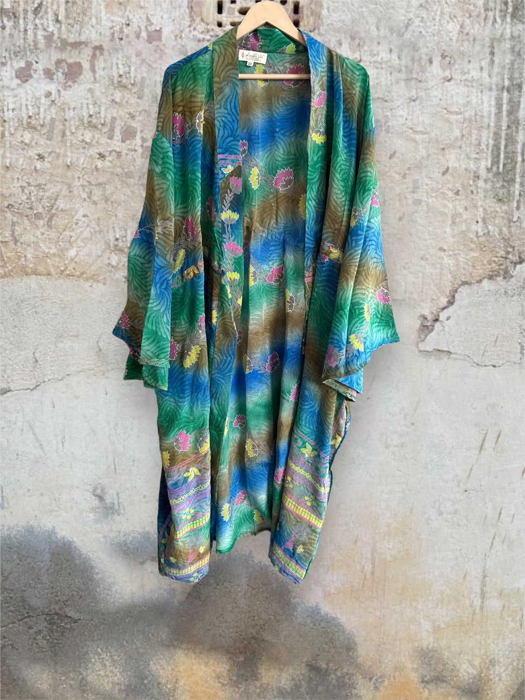 Silk Dreamweaver Kimono 0324 161 - Kantha Bae