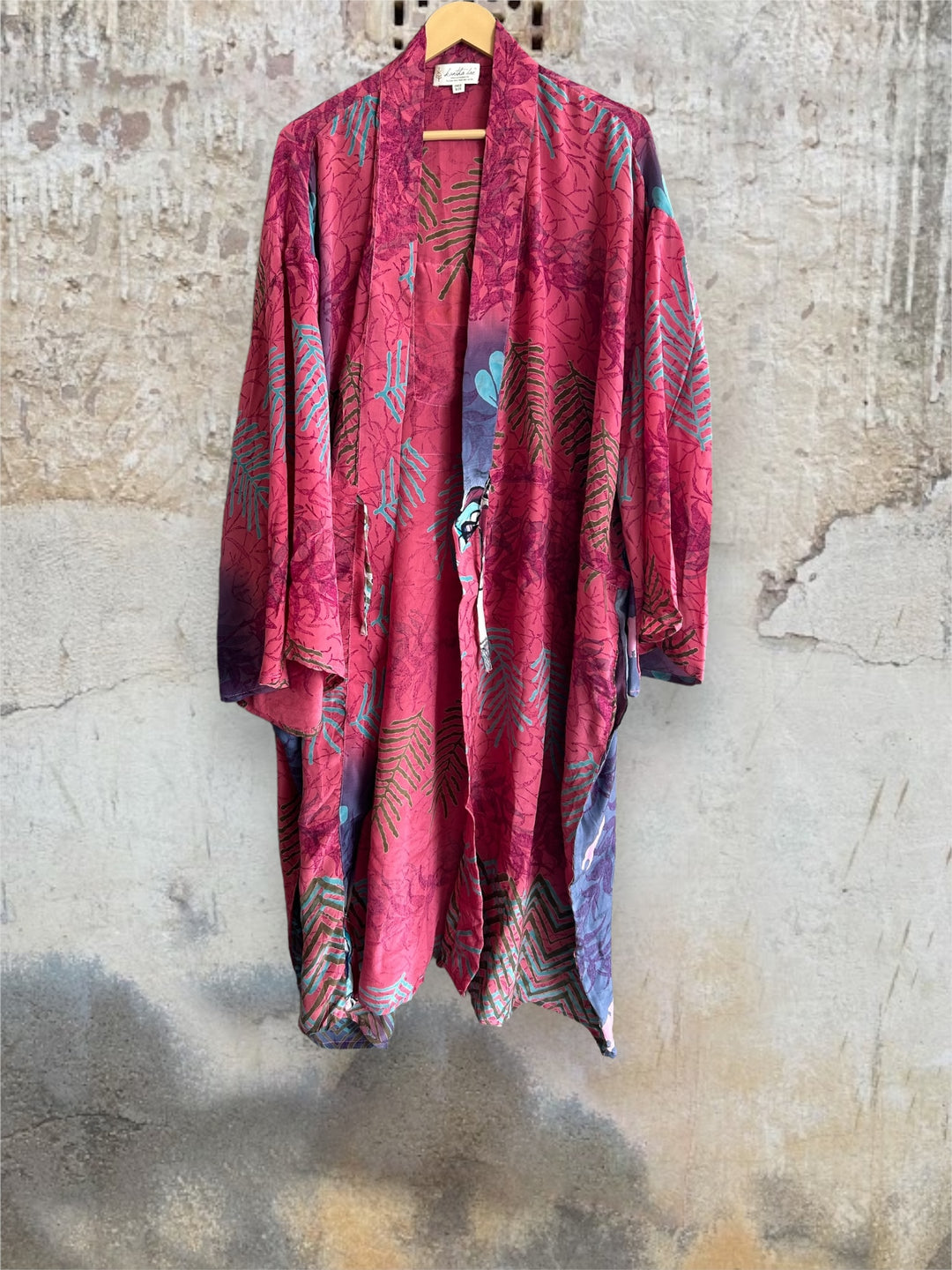 Silk Dreamweaver Kimono 0324 167 - Kantha Bae
