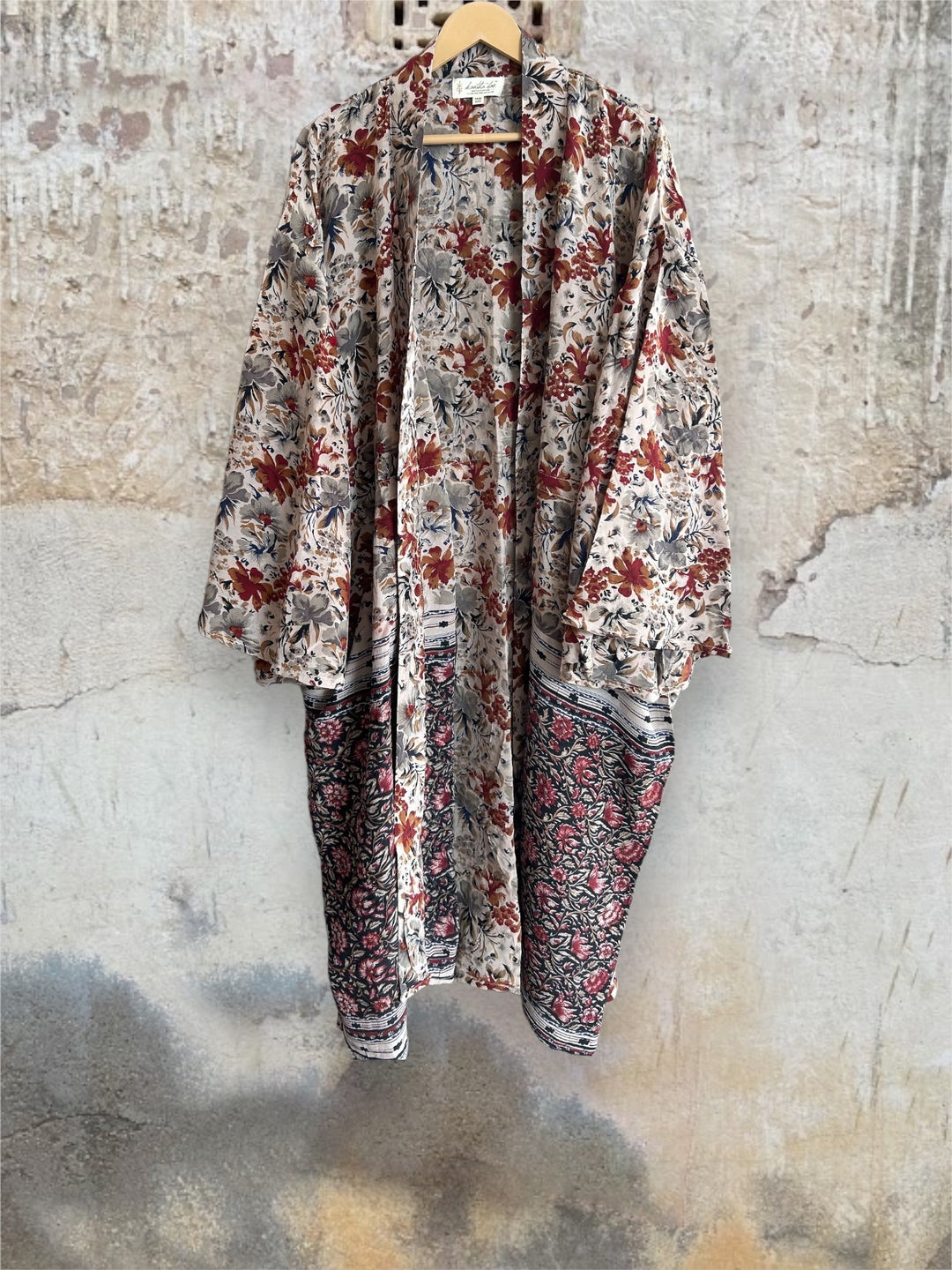 Silk Dreamweaver Kimono 0324 168 - Kantha Bae