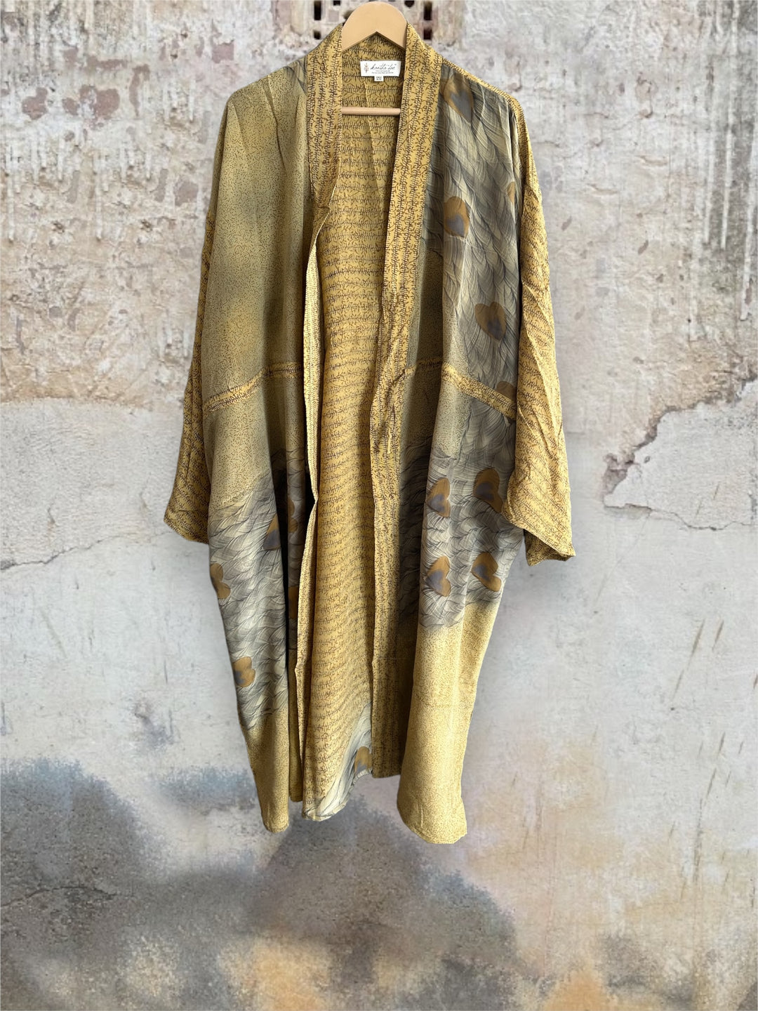 Silk Dreamweaver Kimono 0324 169 - Kantha Bae