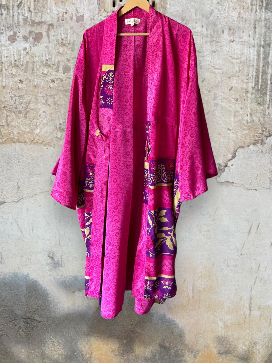 Silk Dreamweaver Kimono 0324 199 - Kantha Bae