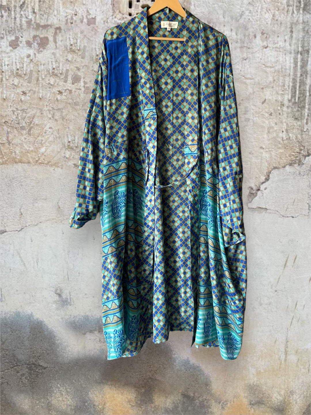 Silk Dreamweaver Kimono 0324 209 - Kantha Bae