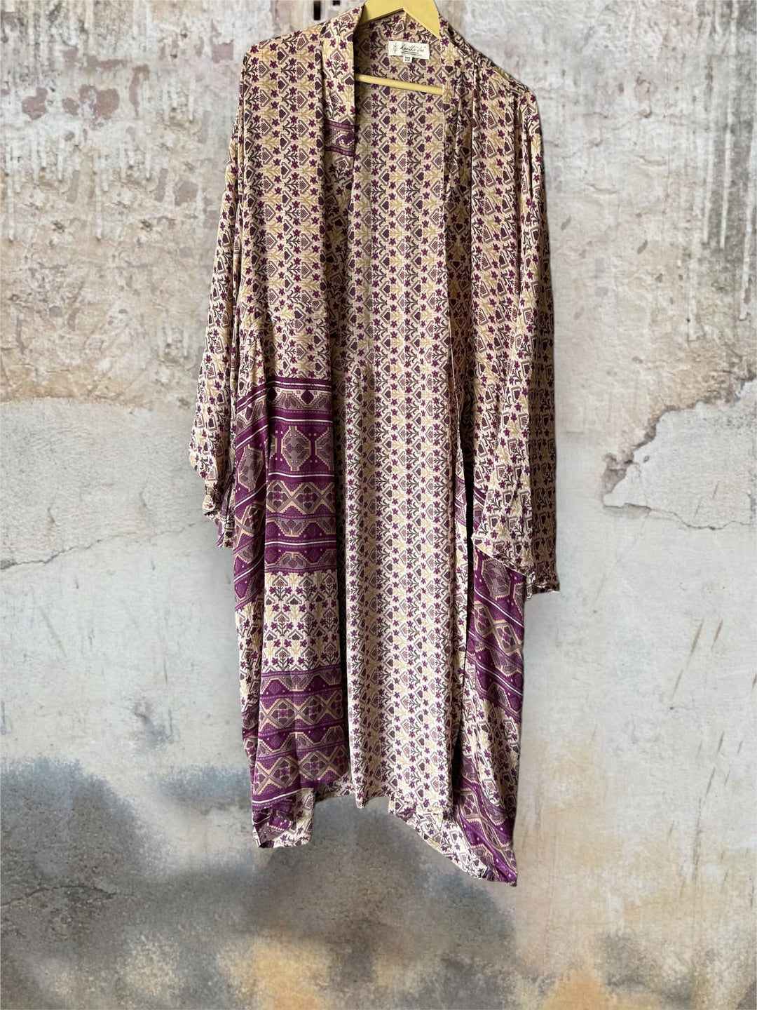 Silk Dreamweaver Kimono 0324 221 - Kantha Bae