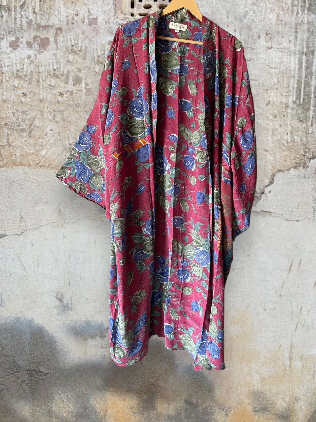 Silk Dreamweaver Kimono 0324 250 - Kantha Bae