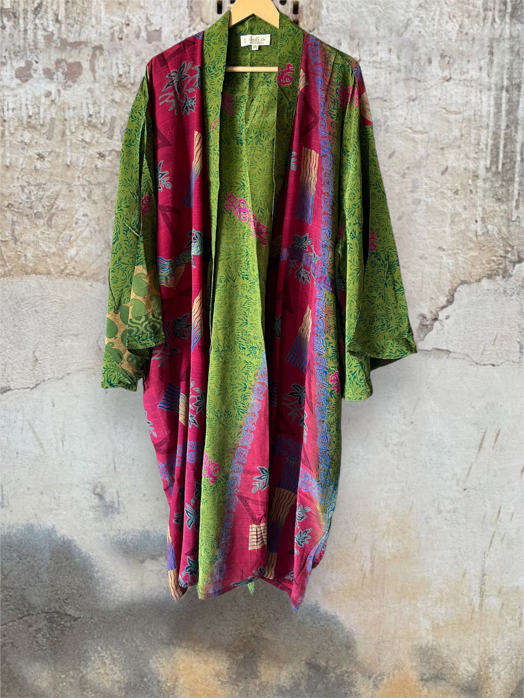 Silk Dreamweaver Kimono 0324 252 - Kantha Bae
