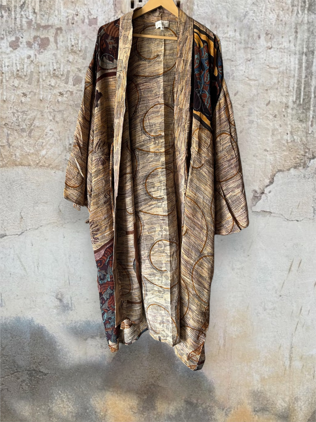 Silk Dreamweaver Kimono 0324 268 - Kantha Bae
