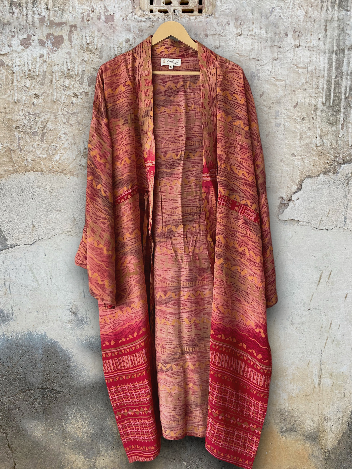Silk Dreamweaver Kimono 08 104 - Kantha Bae