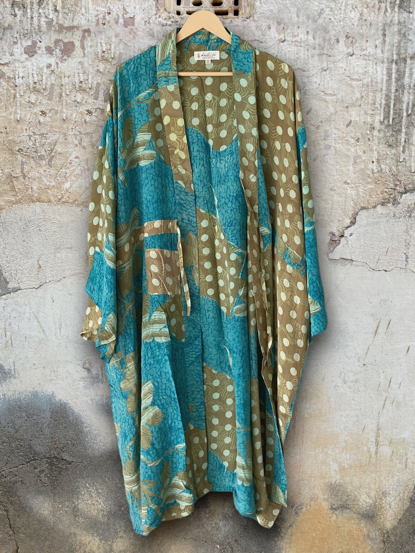 Silk Dreamweaver Kimono 08 240 - Kantha Bae