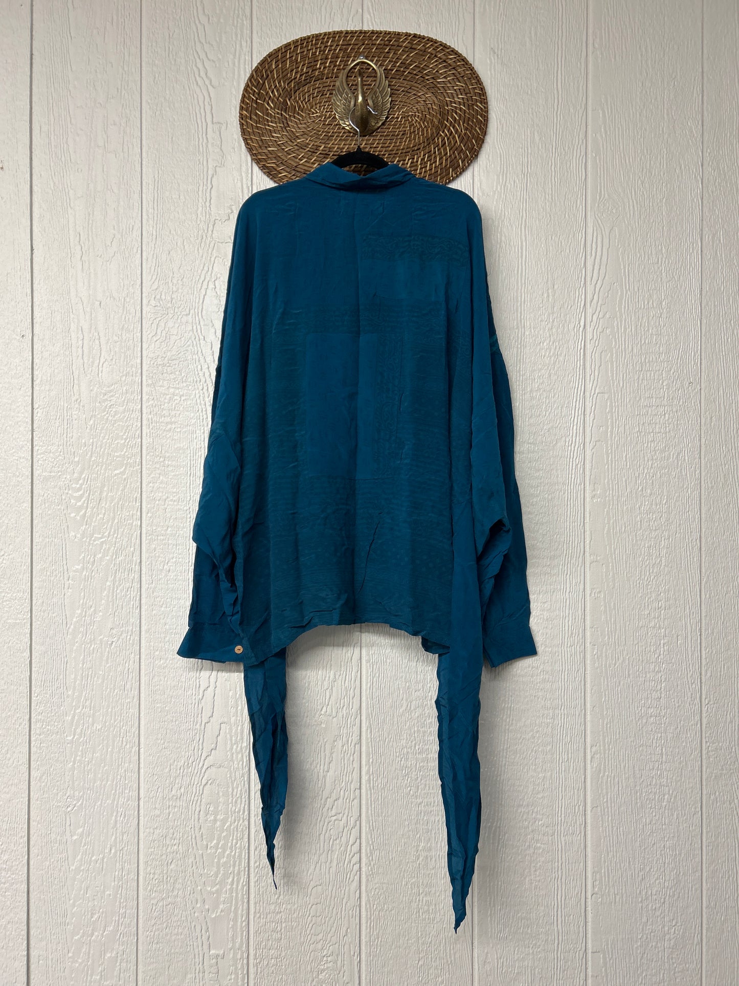 Crepe Sari Nirvana Button Down 1125 067