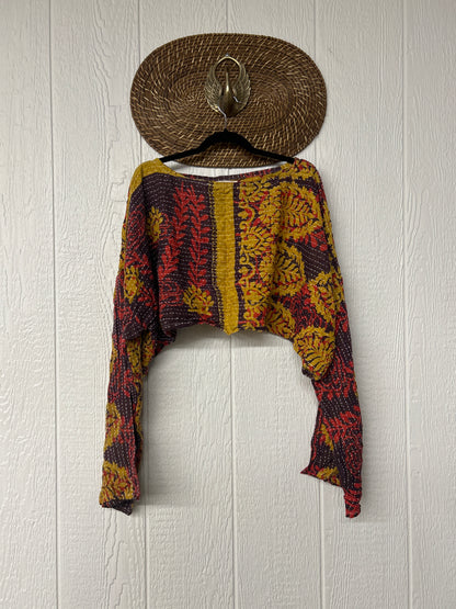 Pareo Kantha Abundance Crop Top 1225 040