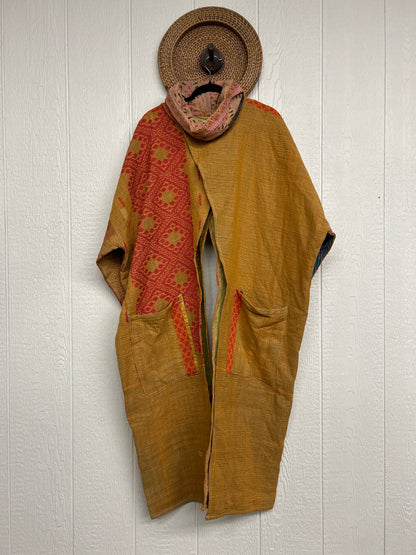 Fine Kantha Cowl Split Pullover 1225 205