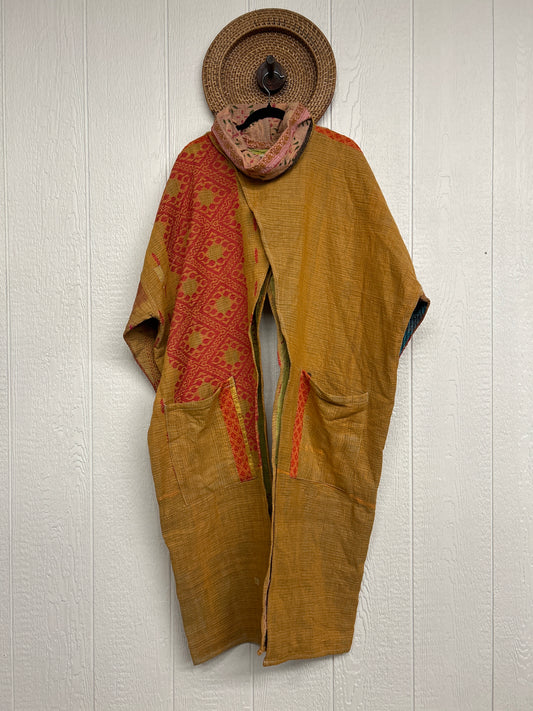 Fine Kantha Cowl Split Pullover 1225 205