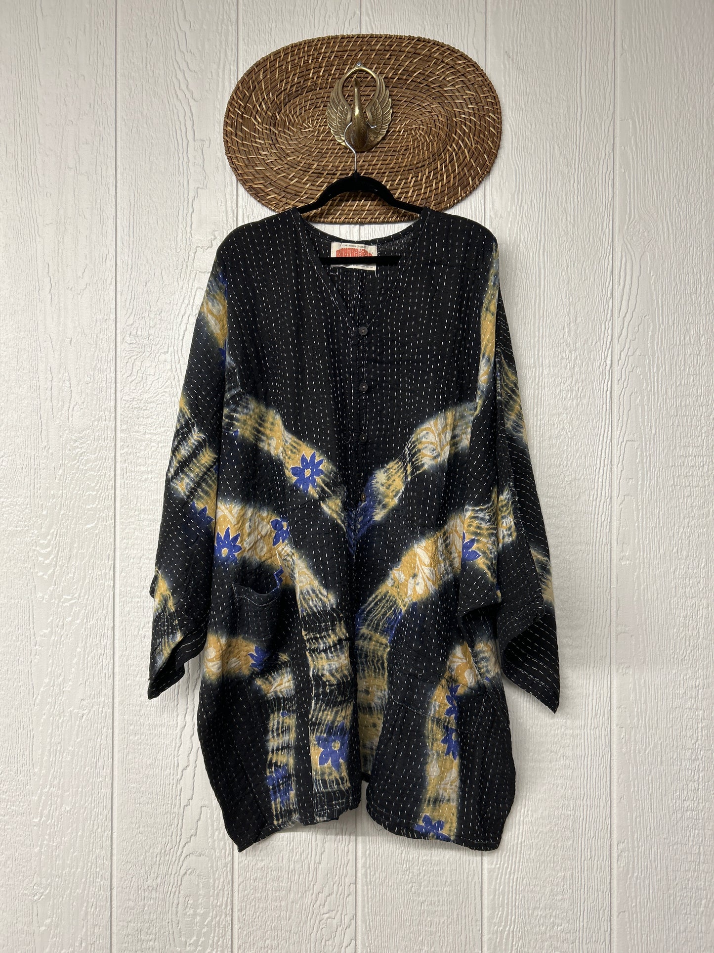 Pareo Kantha Gaia Button-Down Kimono 0526 048