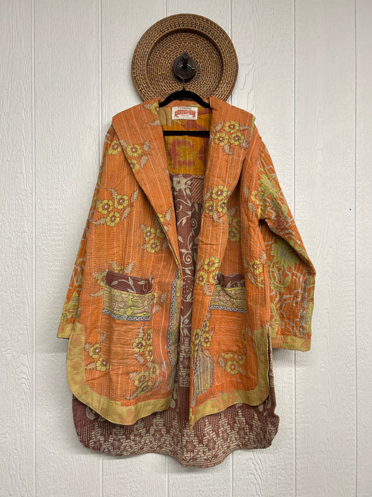 Fine Kantha Drifter Coat 1026 050