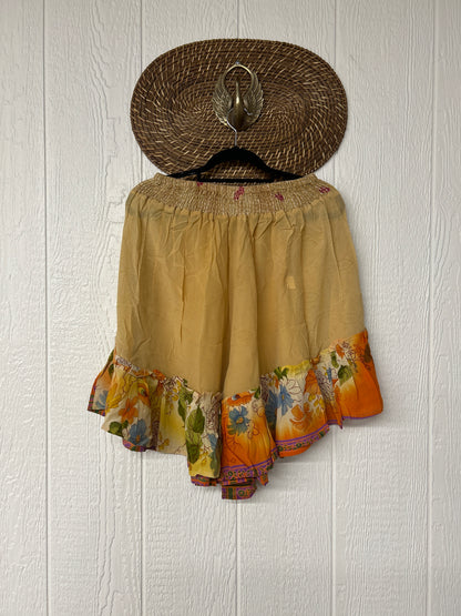 Crepe Sari Lover Cropped Culottes 0726 088