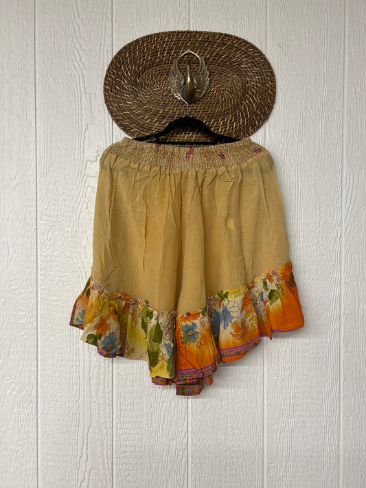 Crepe Sari Lover Cropped Culottes 0726 088