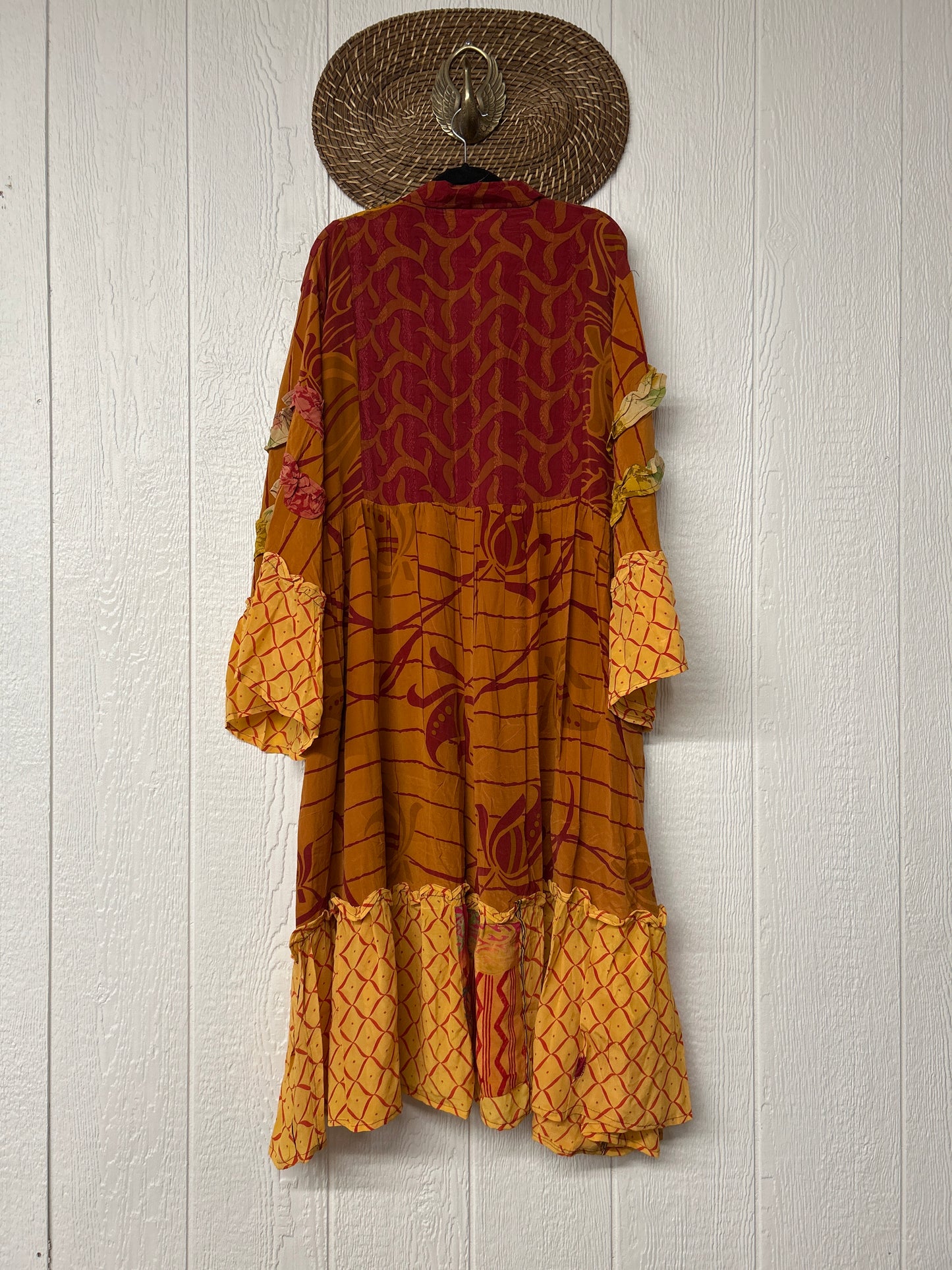 Crepe Sari Rhiannon Duster Dress 0226 135