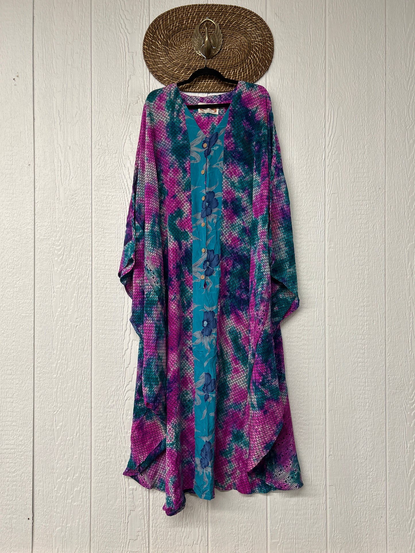 Crepe Sari Bowie Muu Dress 0826 258