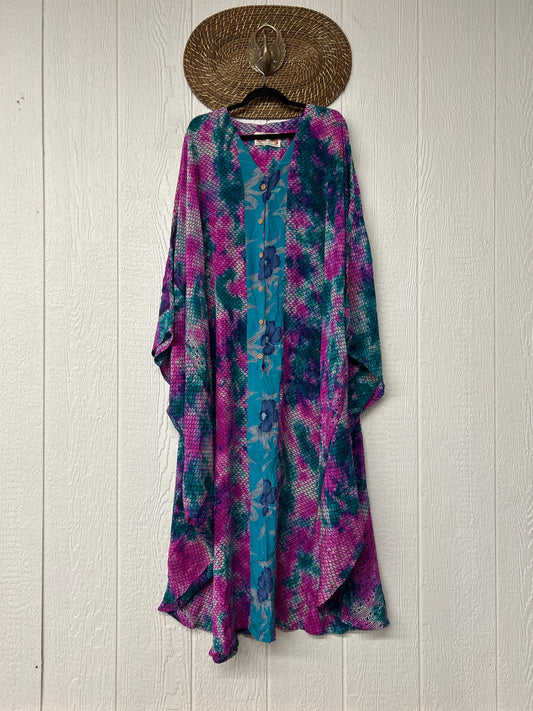 Crepe Sari Bowie Muu Dress 0826 258
