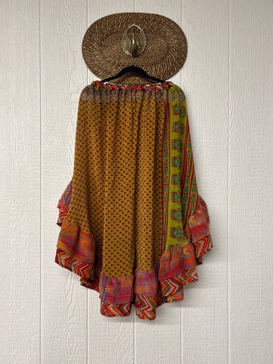 Crepe Wild Rose Skirt 1025 198