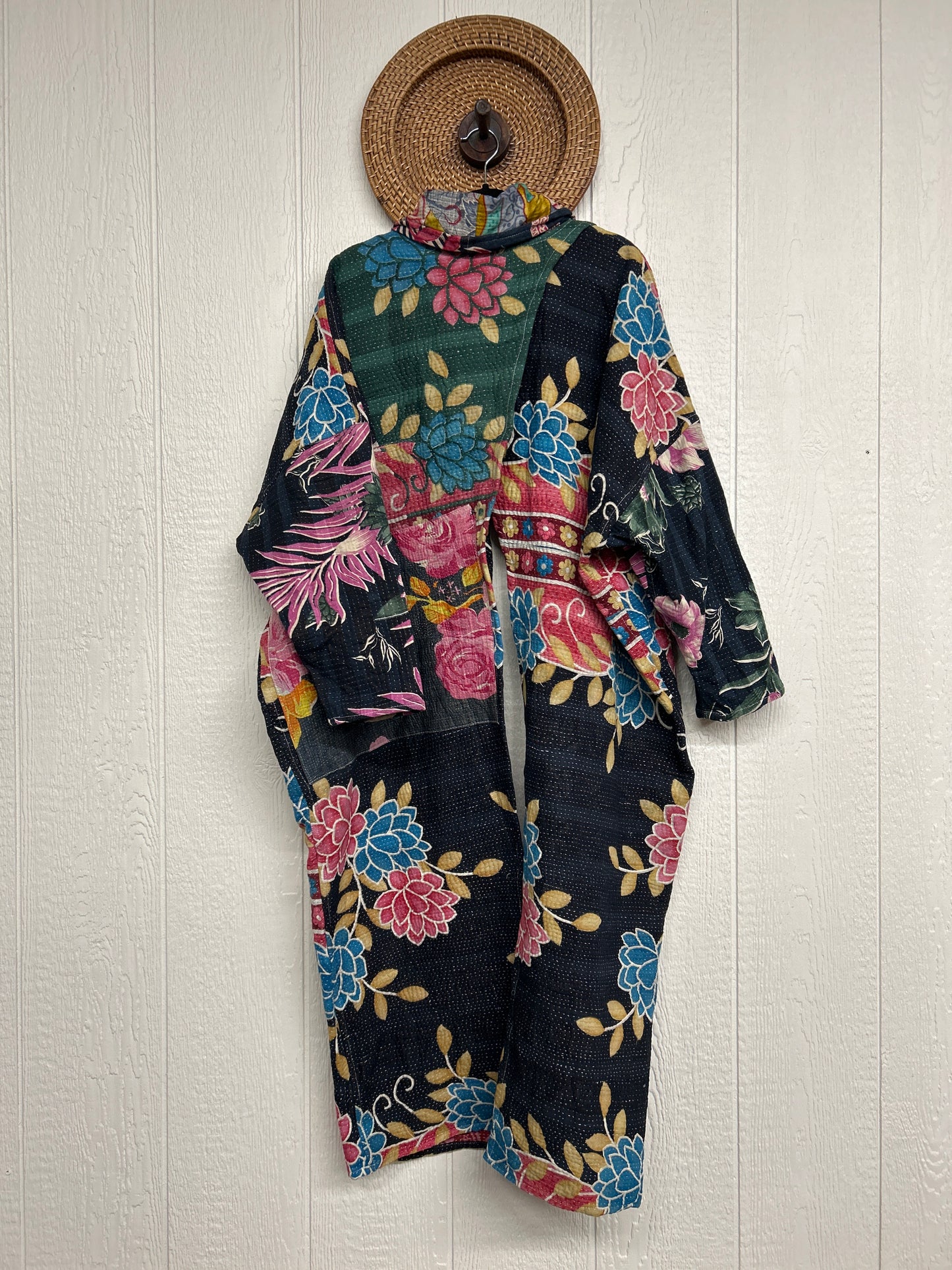 Fine Kantha Cowl Split Pullover 1225 212