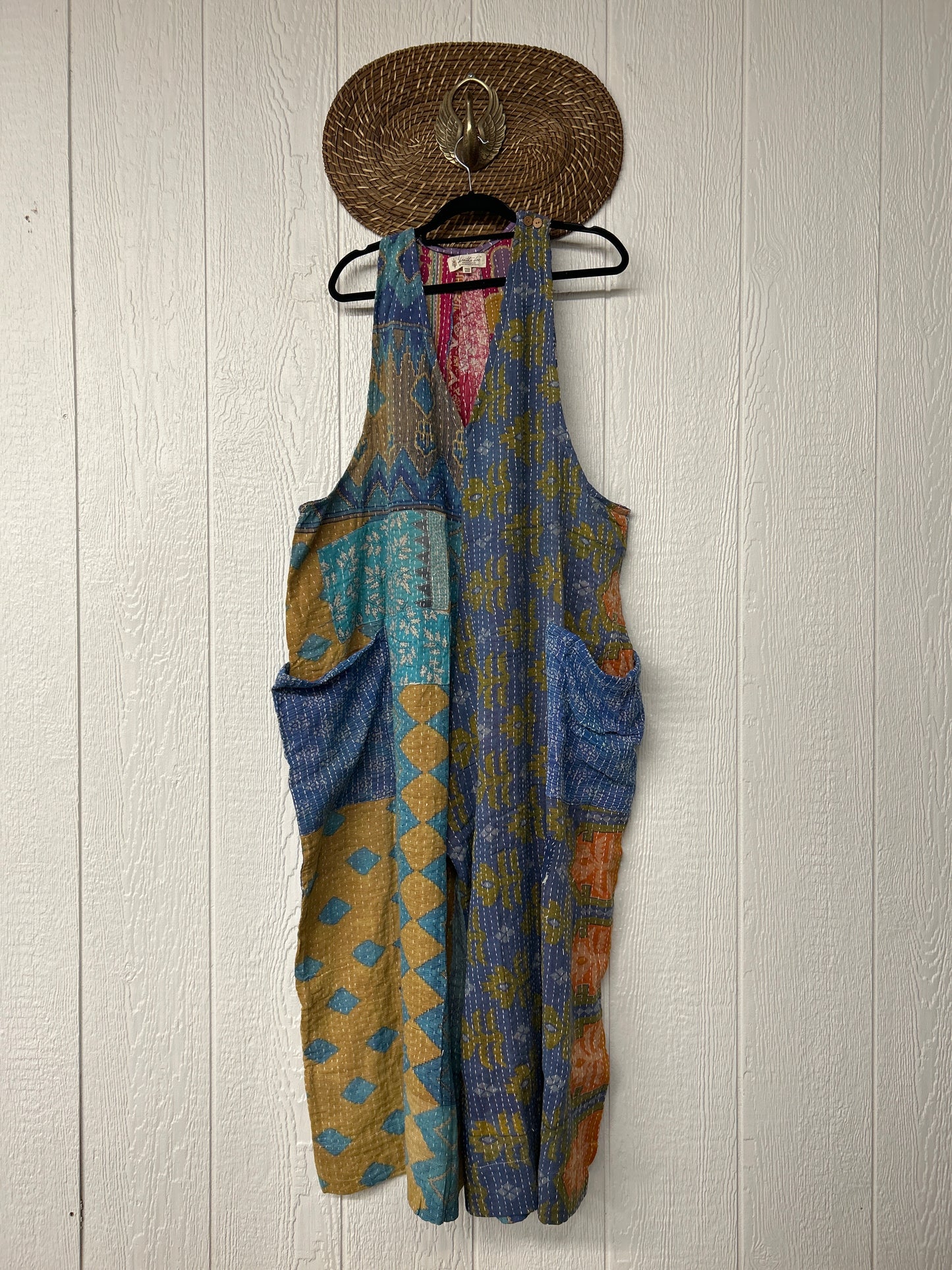 Kantha Harmony Wide Leg Jumpsuit  0825 238