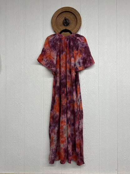 Crepe Sari Summer Woodstock Duster 0626 141