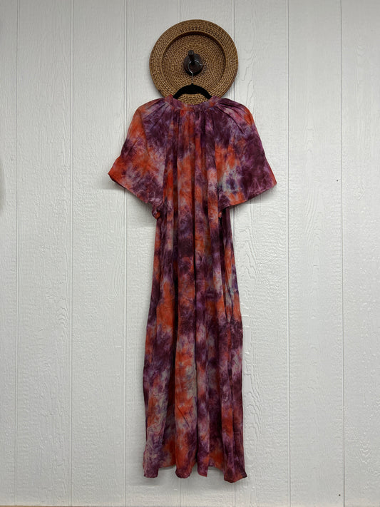 Crepe Sari Summer Woodstock Duster 0626 141