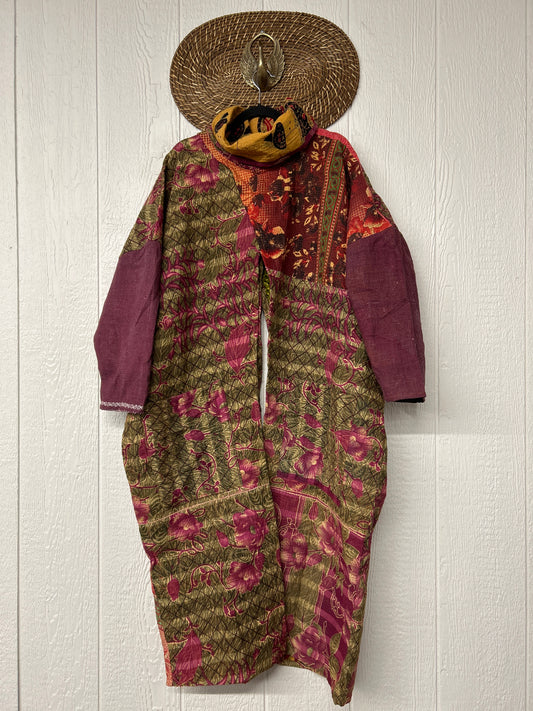 Fine Kantha Cowl Split Pullover 1026 009